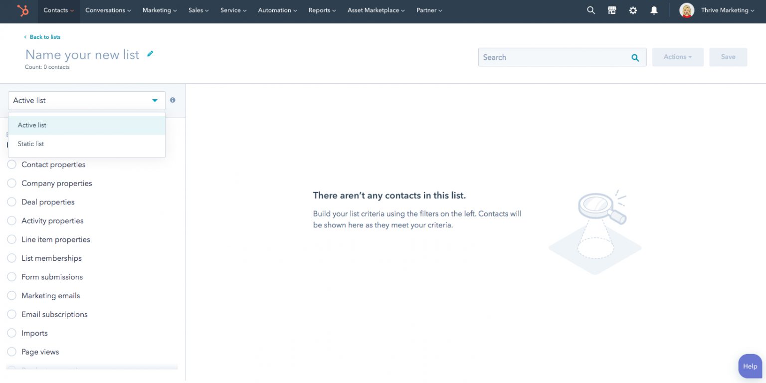 How to Create and Use HubSpot Lists Feature? MakeWebBetter