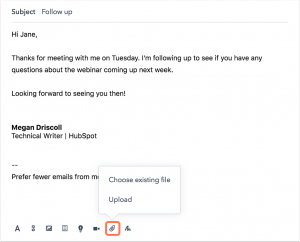 How To Add Attachments To Emails In Hubspot? 