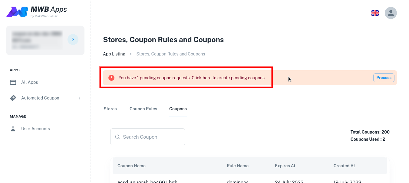 coupon limit